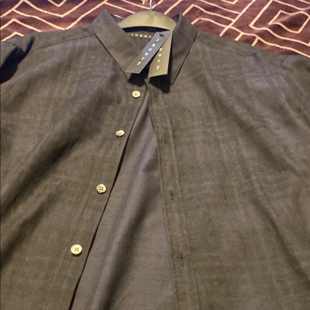 Black Button-Up Shirt